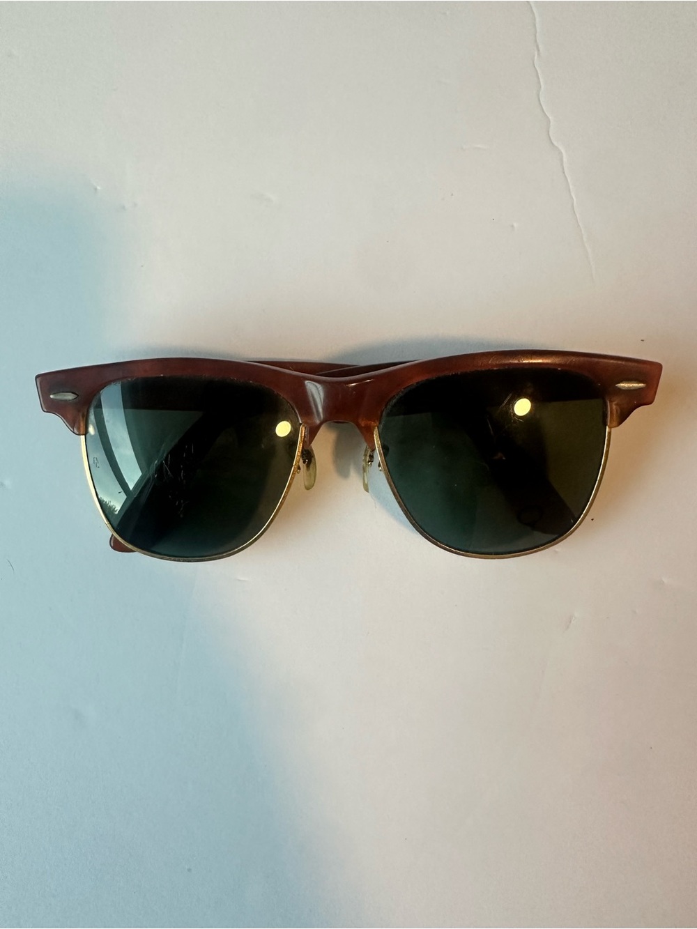 Ray Ban Bausch Lomb Wayfarer Max Vintage Tortoise Sunglasses Rare
